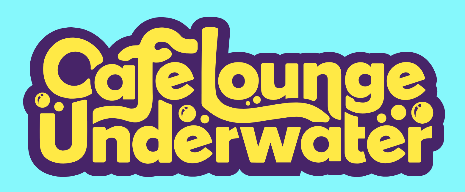 Cafe Lounge Underwater logo. Link to homepage.